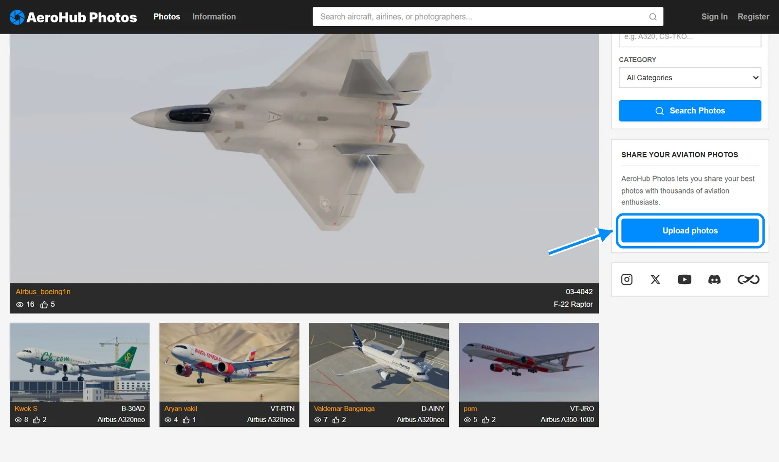 4. Click Upload photos